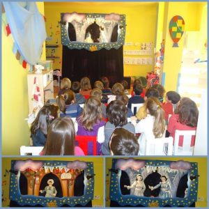 H Παράσταση Κουκλοθεάτρου Νιφάδα Λου σε σχολείο